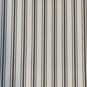 Extra Wide Hendrick Stripe- Charcoal - Image 2