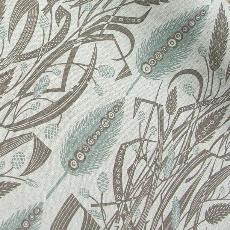 Angie Lewin Meadow's Edge - Dawn Grey & Charcoal
