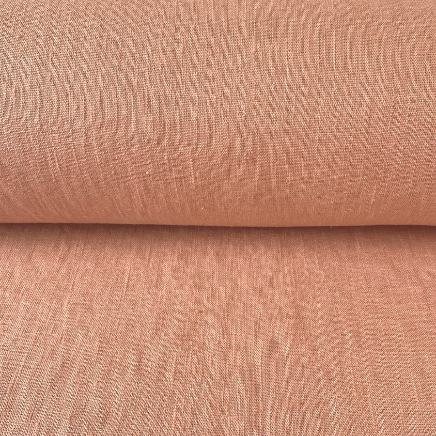 French Washed Linen - Apricot