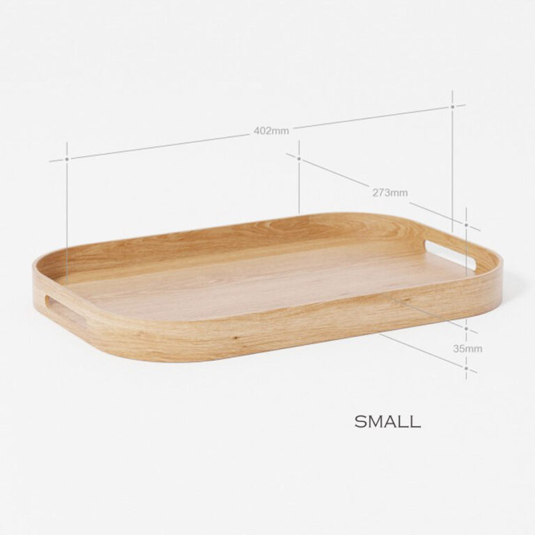 Rectangular Natural Oak Tray - Image 5
