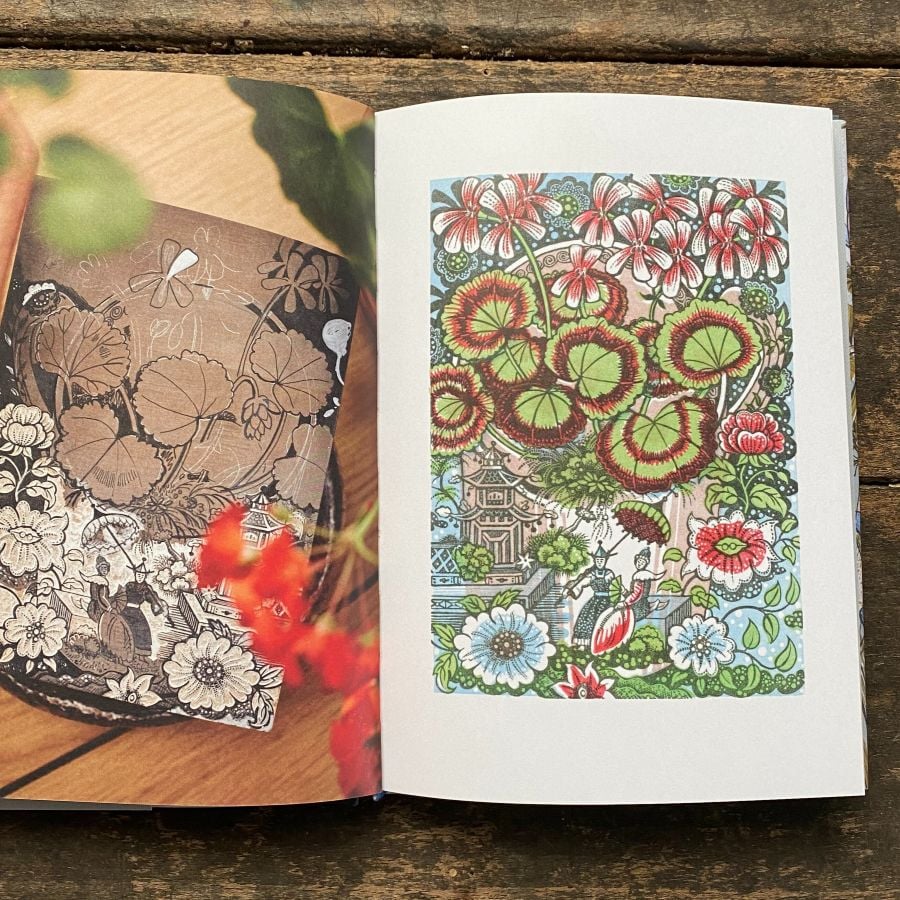 The Book of Garden Flowers by Christopher Stocks & Angie Lewin