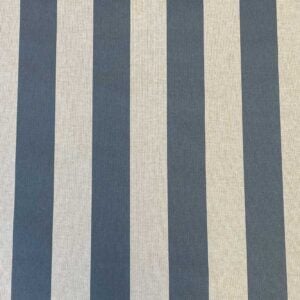 Broad Stripe - Indigo on Natural - Image 2