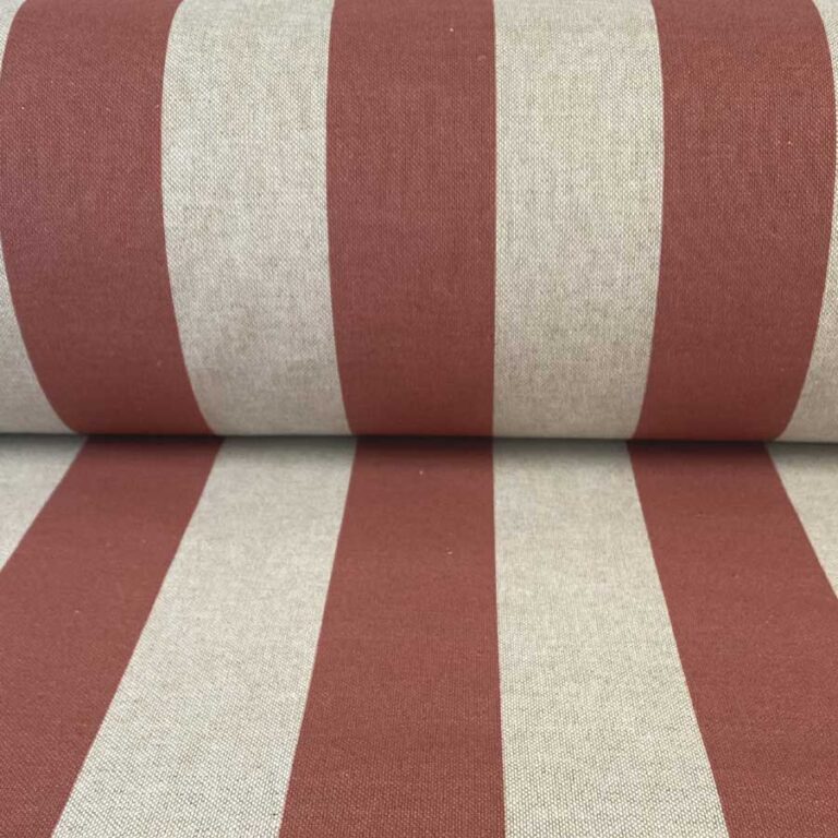 Red Stripe Fabric