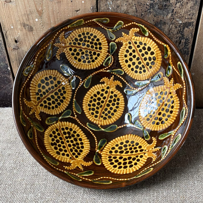 Slipware Bowl by Carole Glover