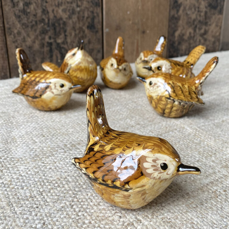 slipware pottery wren