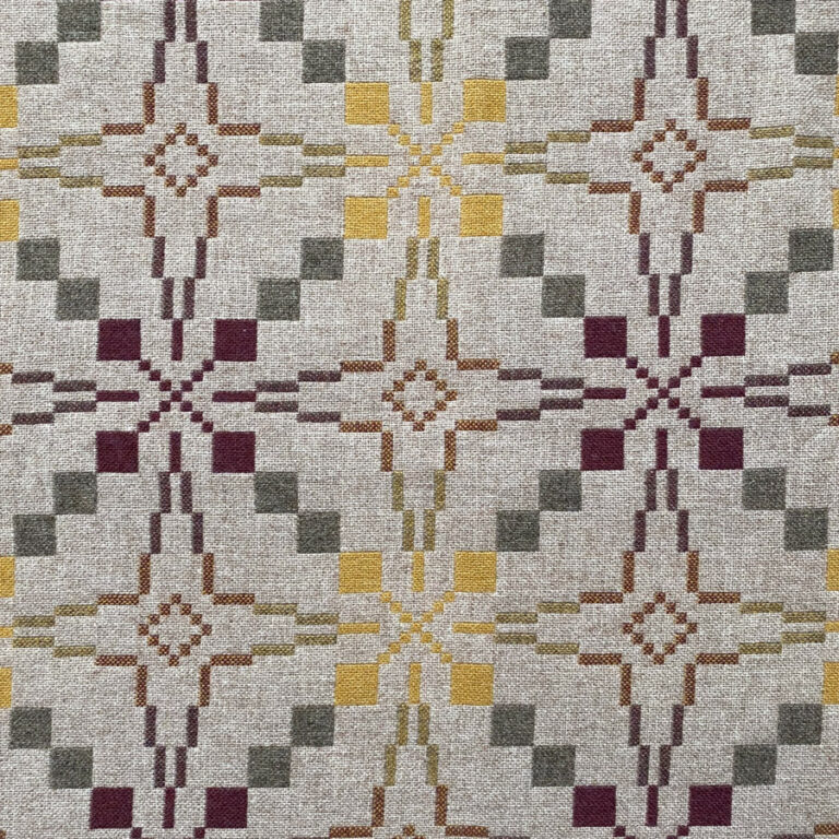 Vintage Star Welsh Throw - Clay - Image 3