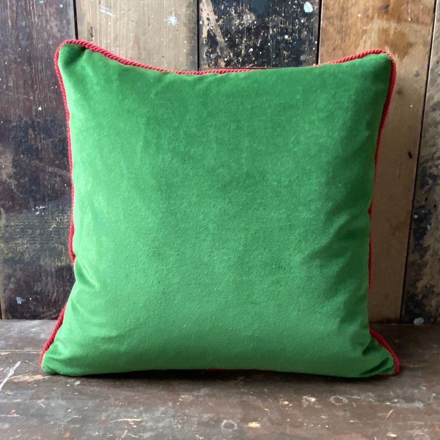Clive Hicks Jenkins Cushion - Hortus Conclusus Unicorn
