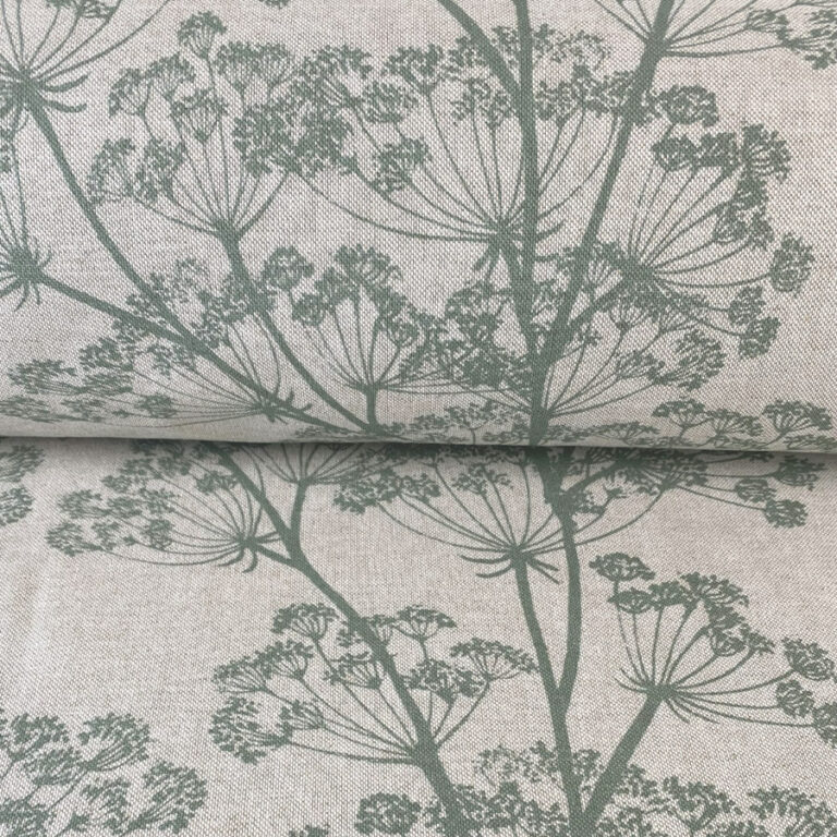 Cow Parsley Print - Soft Green - Image 3