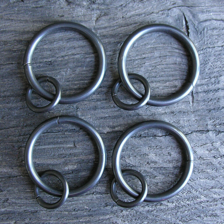 Spare Curtain Rings 19mm Graphite
