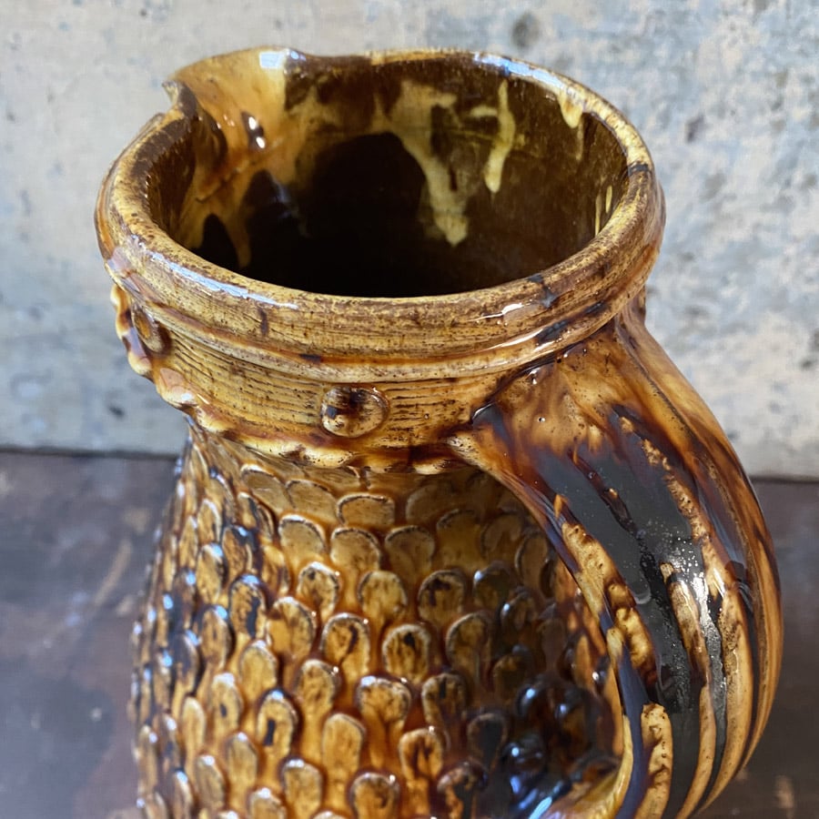 Doug Fitch Jug - Amber DFJAN1