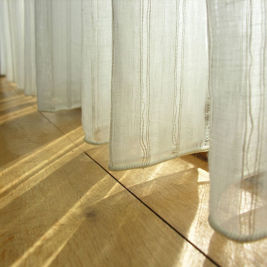Linen Sheer - Ivory