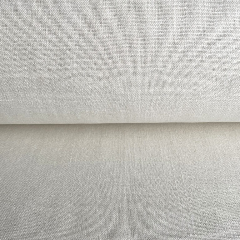 Extra Wide 100% Linen - Ivory - Image 3