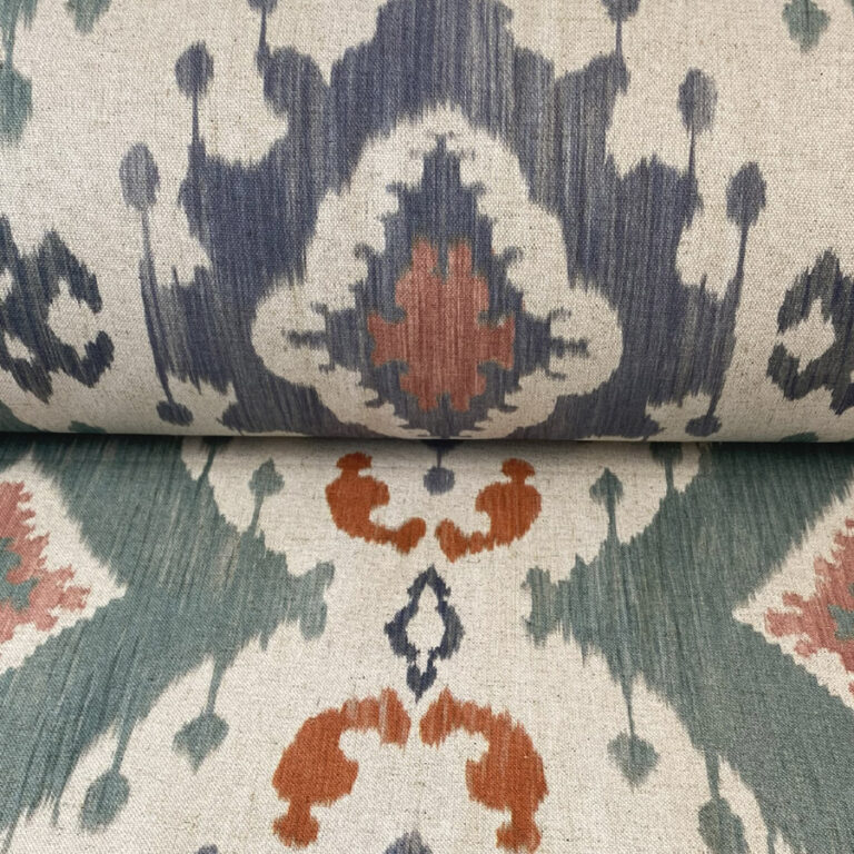 Extra Wide Daria - Indigo, Teal and Tamarind - Image 3