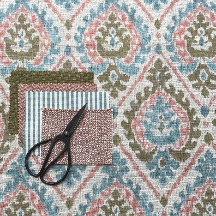 Extra Wide Dita - Olive and Seagreen