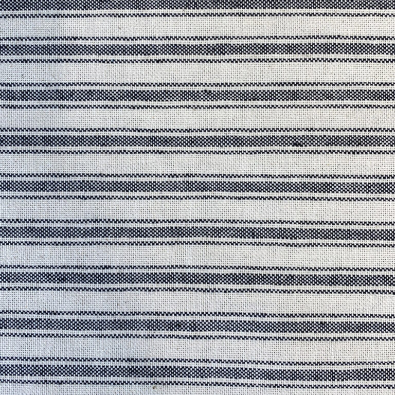 Extra Wide Hector Ticking Stripe - Black - Image 4
