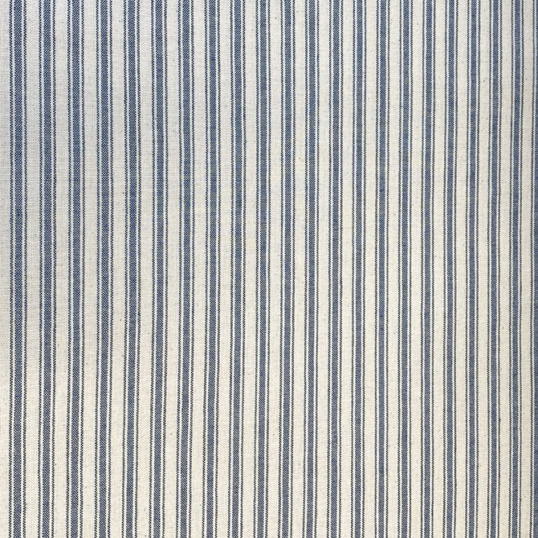 Extra Wide Hector Ticking Stripe - Indigo - Image 2