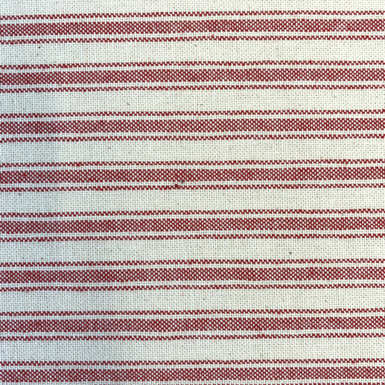 Extra Wide Hector Ticking Stripe - Peony - Image 4