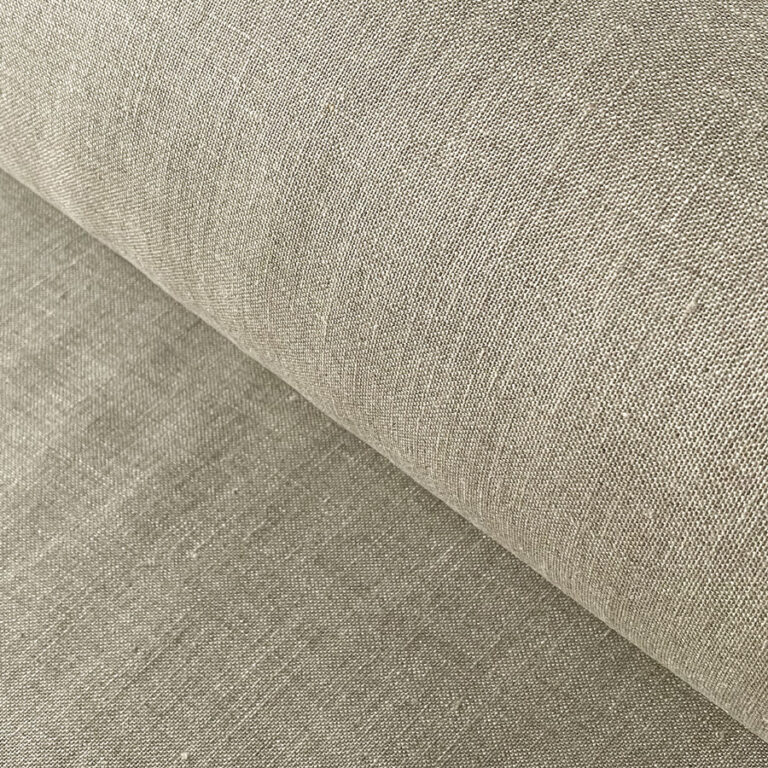 Extra Wide Linen Sheer - Natural