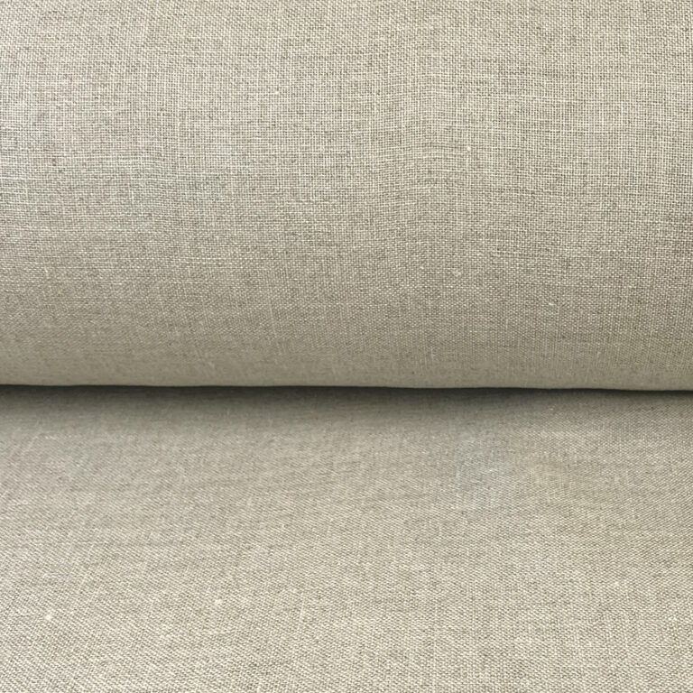 Extra Wide Linen Sheer - Natural - Image 3