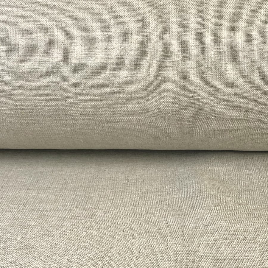Extra Wide Linen Sheer - Natural