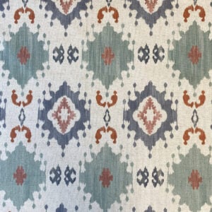 Extra Wide Little Daria - Indigo, Teal and Tamarind - Image 2