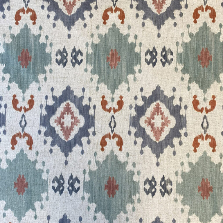 Extra Wide Little Daria - Indigo, Teal and Tamarind - Image 2