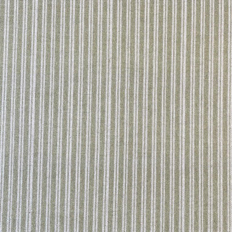 Extra Wide Pinstripe Print - Sage - Image 2