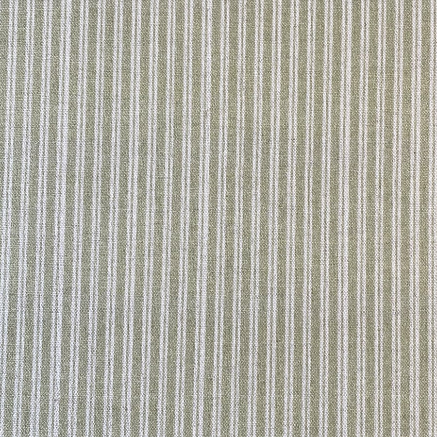 Extra Wide Pinstripe Print - Sage