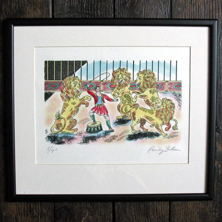 The Lion Tamer, Framed Print by Emily Sutton - Image 2