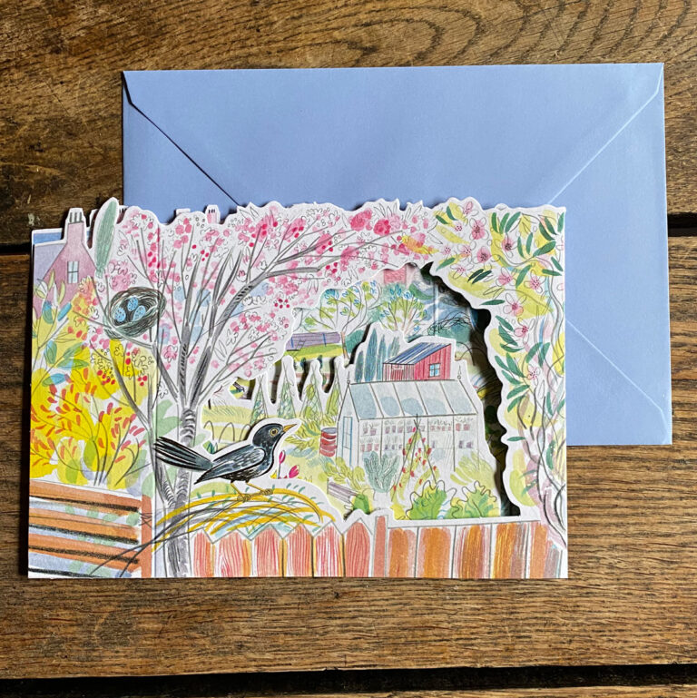 Emily Sutton 3D Spring Garden Card - Image 3