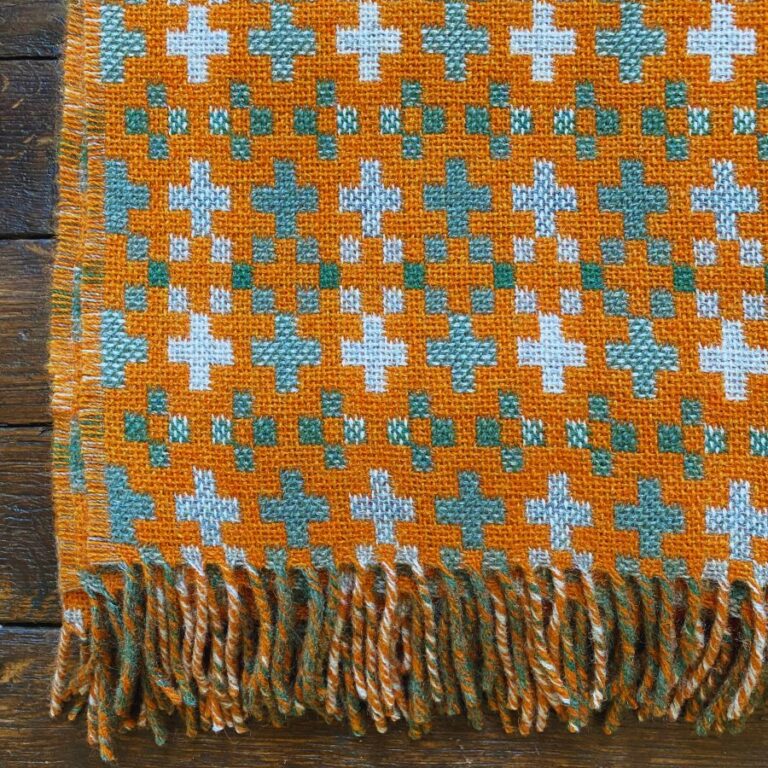 Eshton Blanket - Clementine Orange