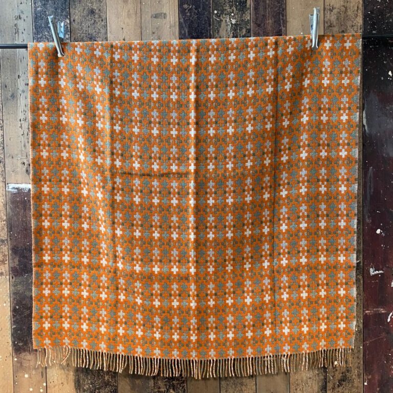 Eshton Blanket - Clementine Orange - Image 3