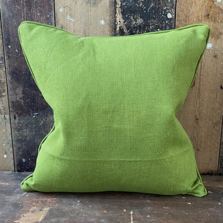 Folio 2 Linen Cushion - Green - Image 3
