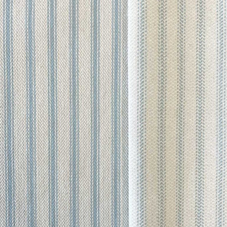 Hampton Ticking - Seagreen and Ivory - Image 4