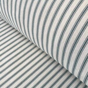 Ticking Fabric green