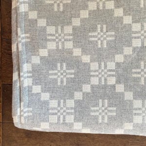St David's Cross Welsh Throw - Grey - Image 1