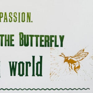 Pledge Letterpress Poster by Jackie Morris - Image 5