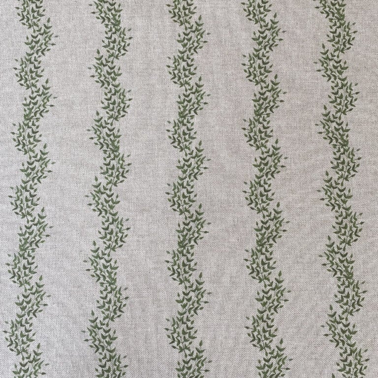 Jasmine Stripe - Leaf Green - Image 2