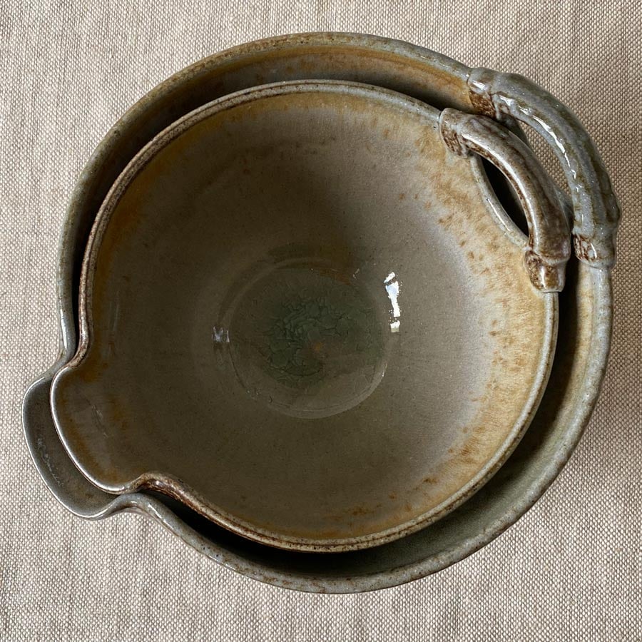 Knighton Mill Pottery Stoneware Batter Bowl - Extra Large KMBP