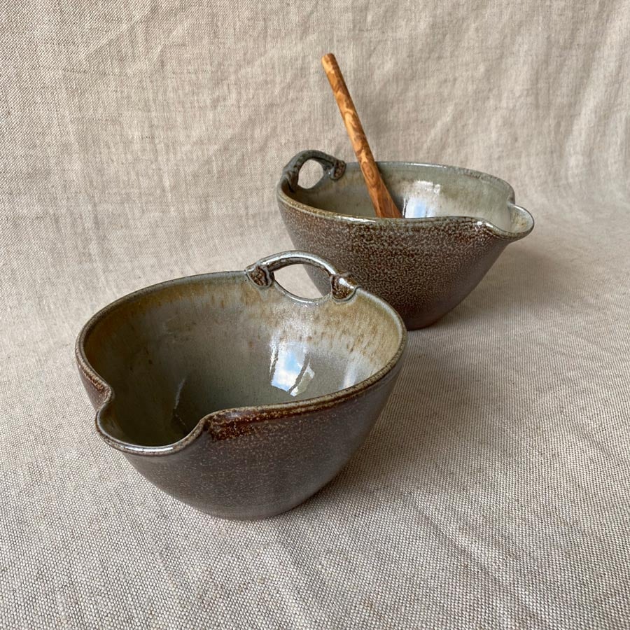 Knighton Mill Pottery Stoneware Batter Bowl - Extra Large KMBP