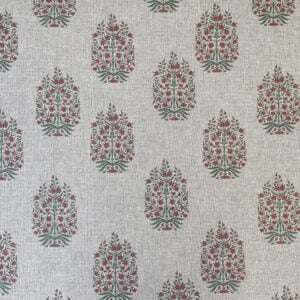 Kamala - Strawberry and Soft Green - Image 2