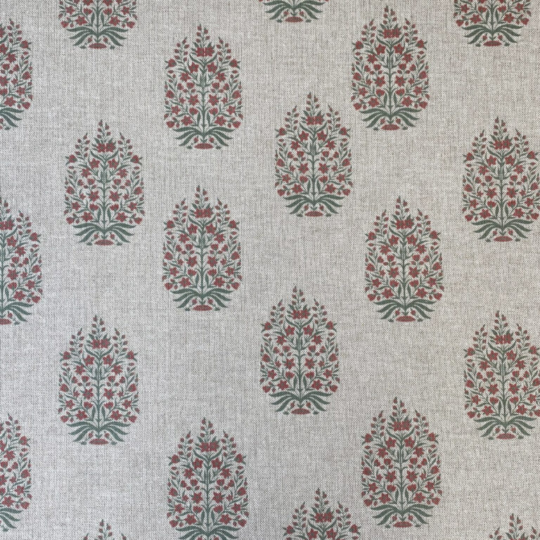 Kamala - Strawberry and Soft Green - Image 2