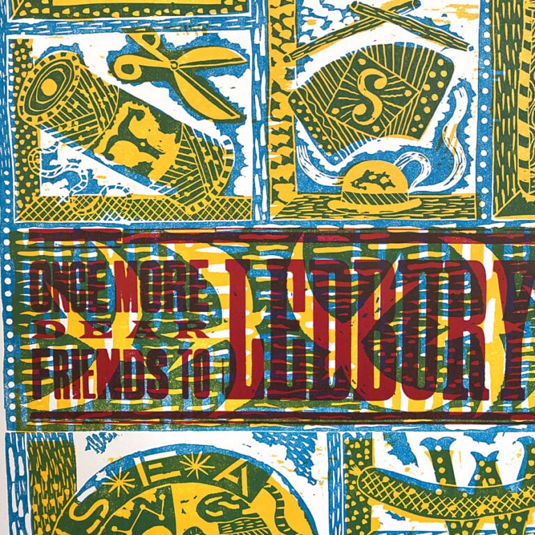 Ledburyshire Letterpress Poster - Jonny Hannah - Image 3