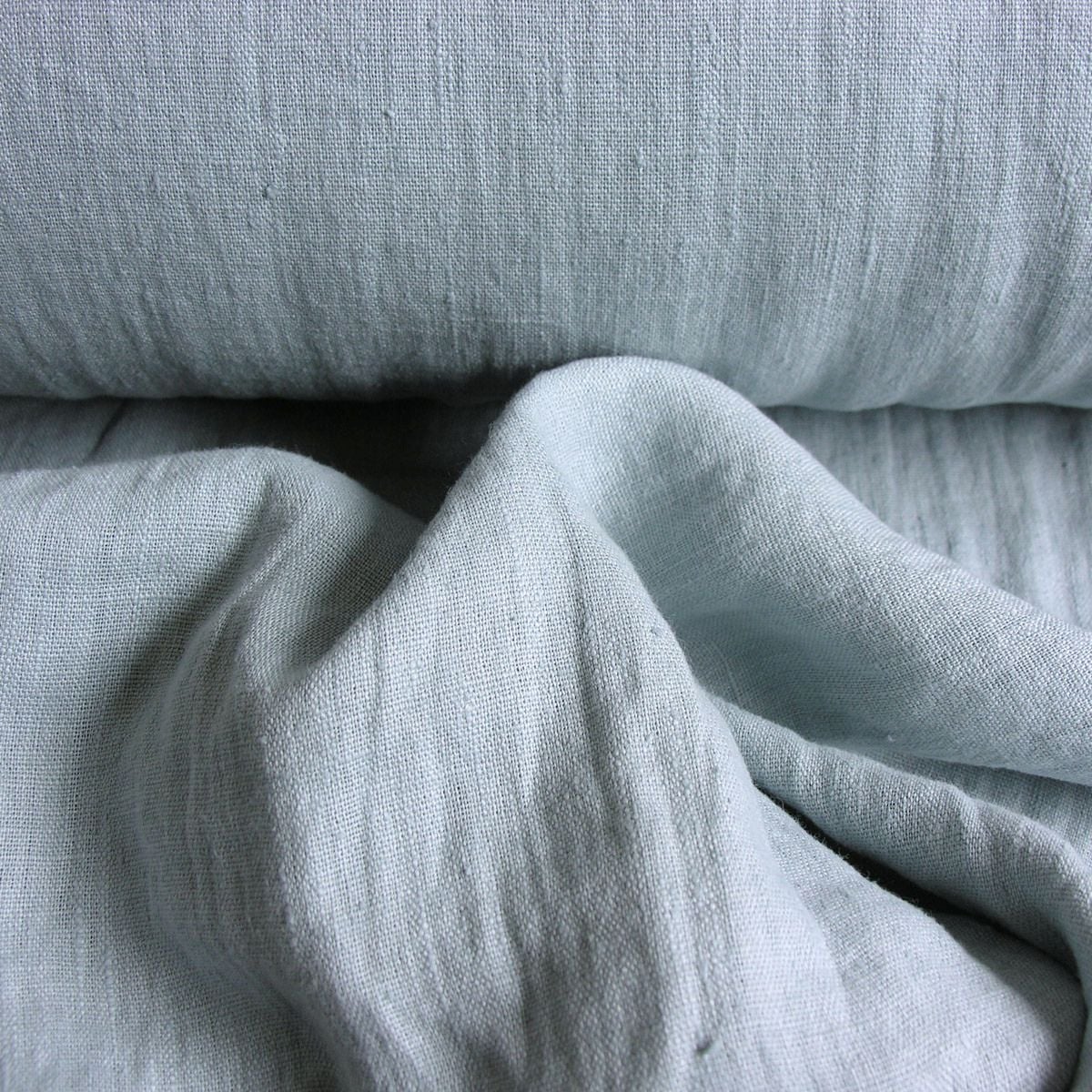 Washed Linen Light Blue