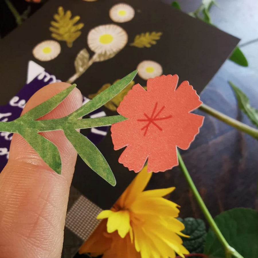 Make Your Own Thank You Cards - Floral Set