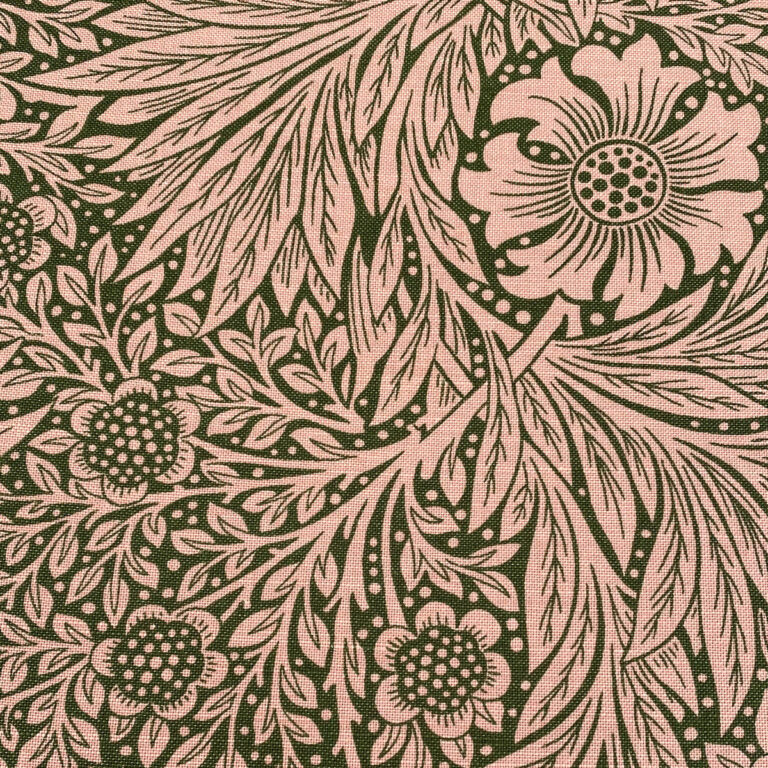 Ben Pentreath for Morris & Co: Marigold in Olive and Pink - Image 2