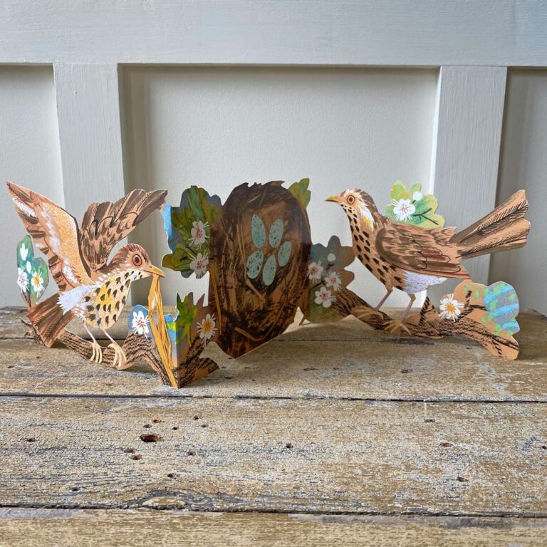 Mark Hearld Fold out Card - Nest