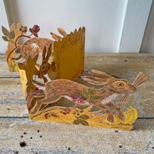 Mark Hearld Fold out Card - Hares - Image 3