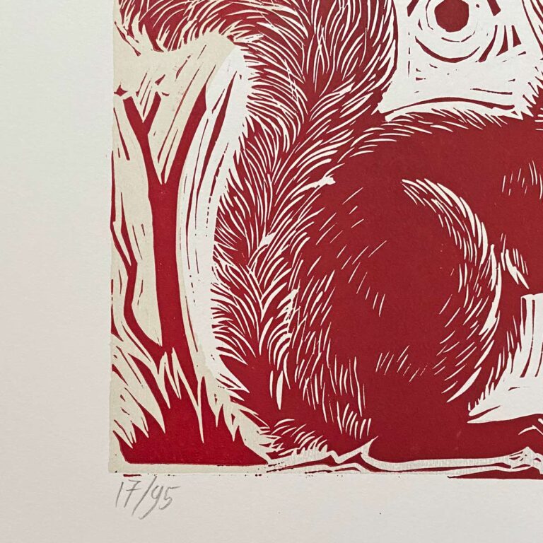 Red Squirrel by Mark Hearld - Image 4
