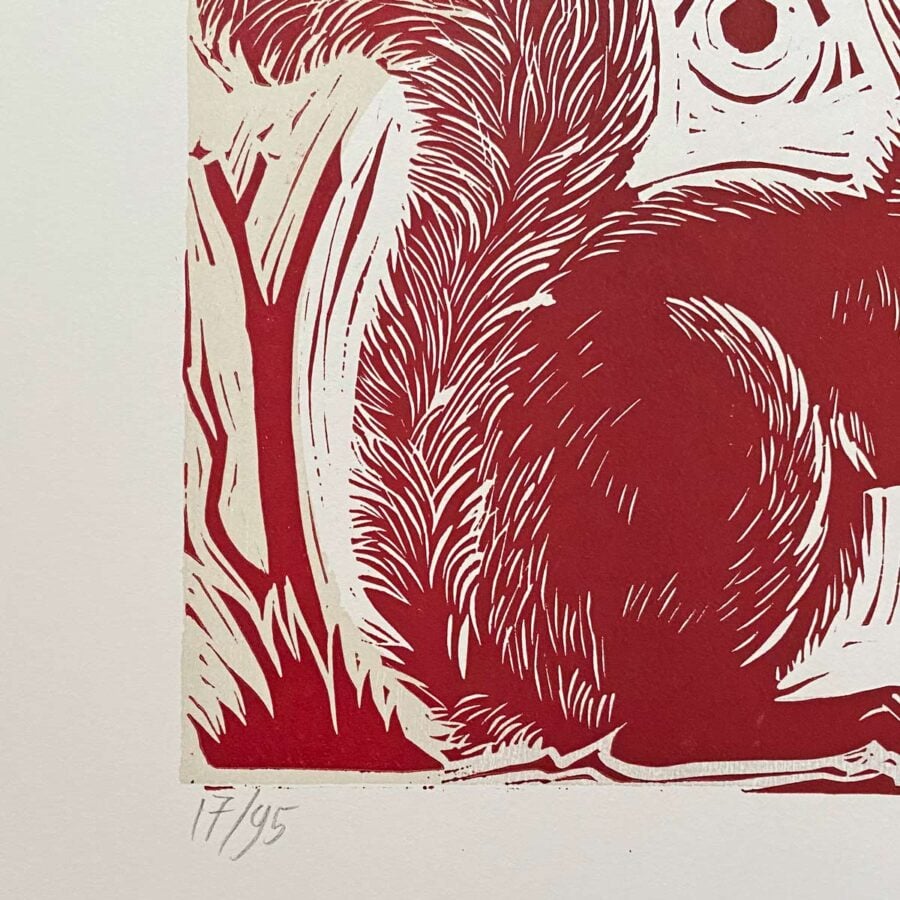 Red Squirrel by Mark Hearld